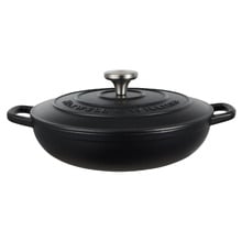 Black 3.2L Cast Iron Braiser